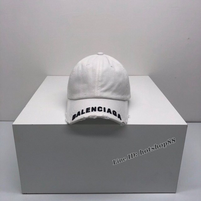 Balenciaga專櫃新款巴黎世家百搭款男女通用棒球帽鴨舌帽 mmyj3475